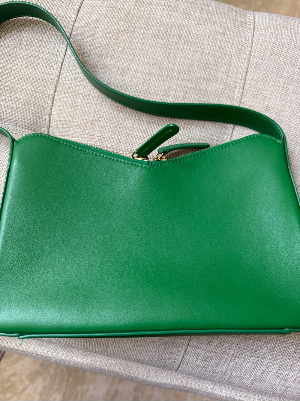 Mansur Gavriel Emerald Green Shoulder Bag - Picture 6 of 9